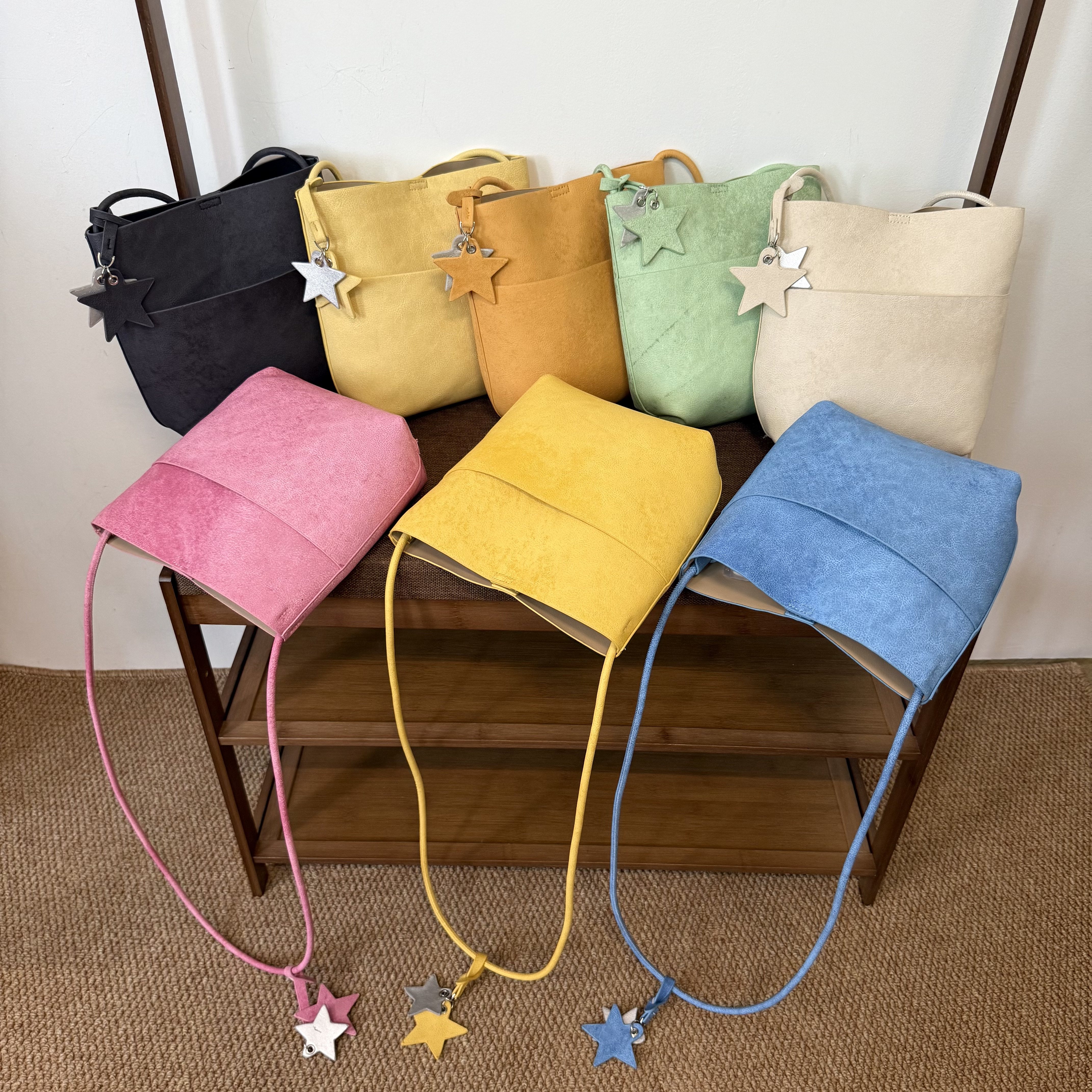 Ins style fashionable niche suede shoulder crossbody bag