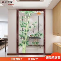 Chinese small apartment modern simple screen partition porch living room aisle bedroom background wall blocking home folding screen