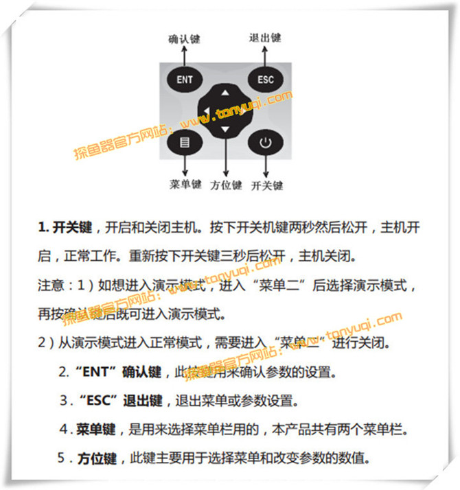 无线点阵探鱼器相关介绍【图文版】