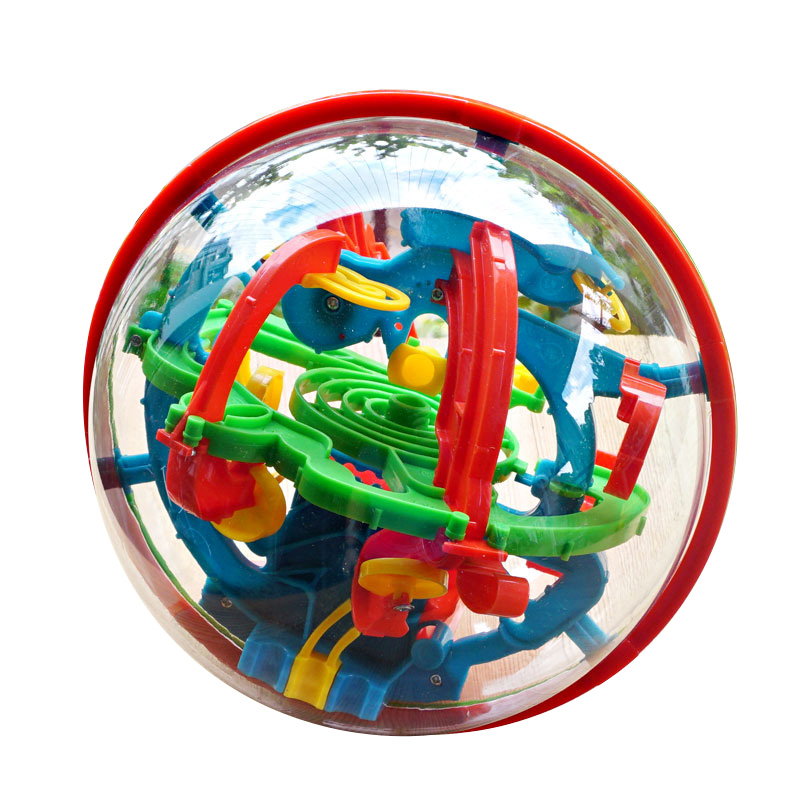 Love Kee Maze Ball Child Attention Training 3D Maze Ball Bead Ball Track Educational Toys