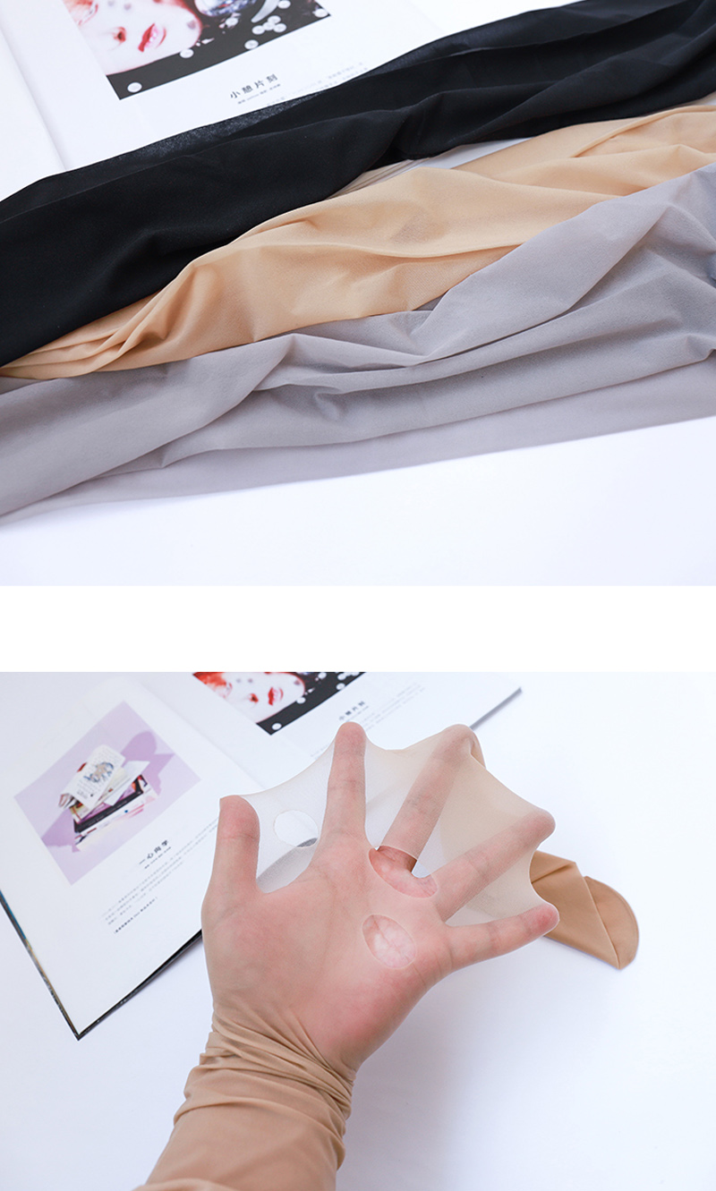 Mùa hè màu da mùa xuân và mùa thu vớ nữ mỏng phần chống chân mềm mượt chạm đáy tạo tác siêu mỏng quần lót màu da vô hình - Vớ vớ lười
