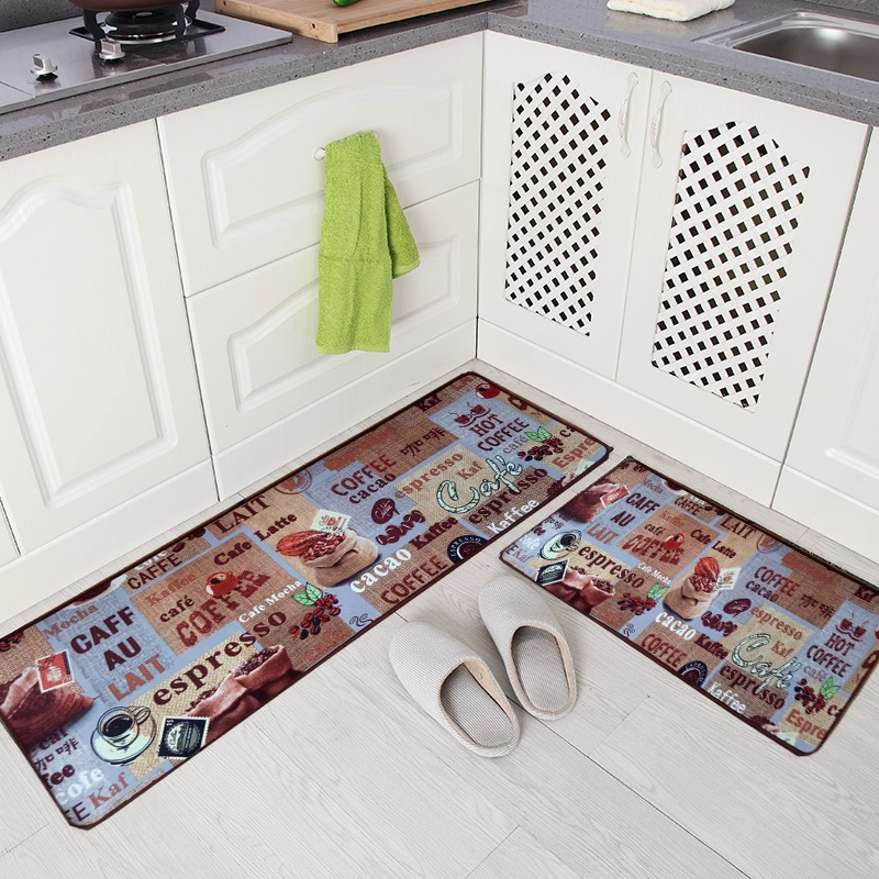 Sàn nhà bếp thảm thảm dải dài chống trượt máy hấp thụ nước có thể giặt cửa ra vào sàn thảm phòng tắm mat phòng ngủ đầu giường mat thảm nỉ trải sàn phòng khách