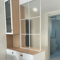 Silver corrugated double-sided plaid pattern fragrant pear Yinxia diamond heavy rain flower wood grain single-piece double-layer embossed laminated glass