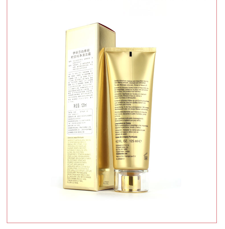 Elizabeth Arden Time Cleansing Cream Ceramide Giữ ẩm nhẹ nhàng Cleanser Cleansing Cream sữa rửa mặt e100 nghệ