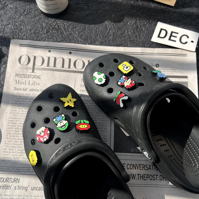 Super Mario Crocs Shoe Accessories, Shoe Charms, and Decorative Shoe Clips Suitable for Crocs Super Mario Crocs Shoe Accessories, Shoe Charms, and Decorative Shoe Clips Suitable for Crocs