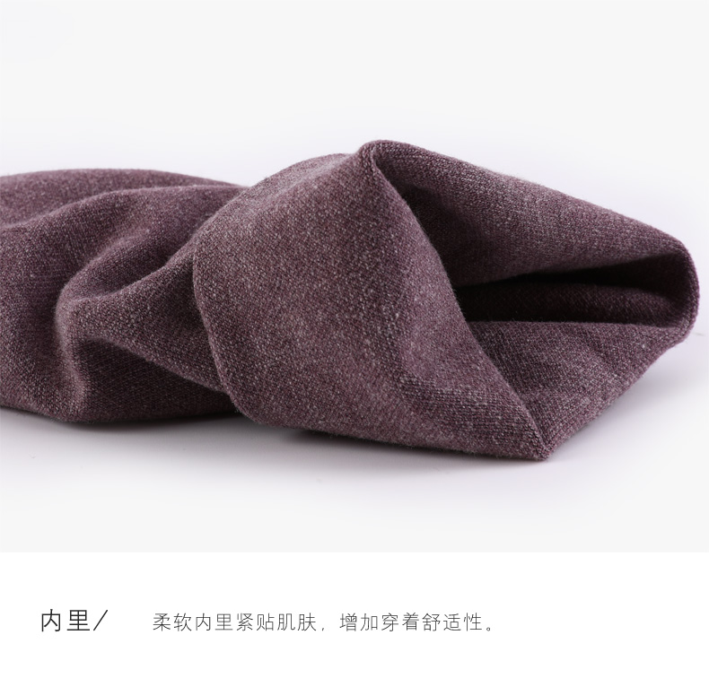 Quần lửng ấm màu đen dày màu xám ánh sáng chân đẹp với quần legging bên ngoài mặc áp lực mùa xuân và mùa thu mùa đông vớ vớ tất cổ cao