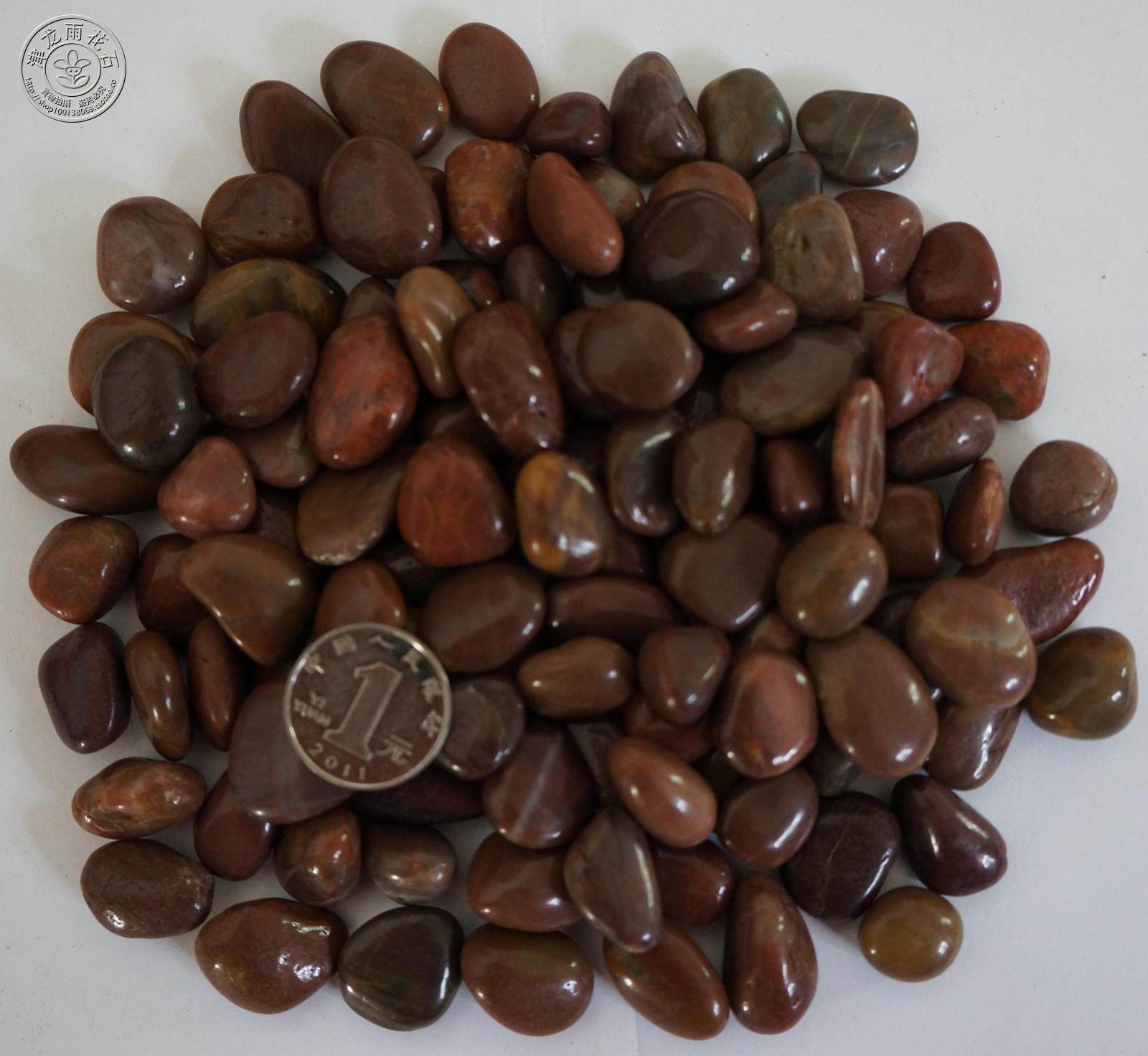 Fine polished depth fine throwing red cobblestone ravioli small seed fish tank stone 0 8-1 8-1 6cm catty