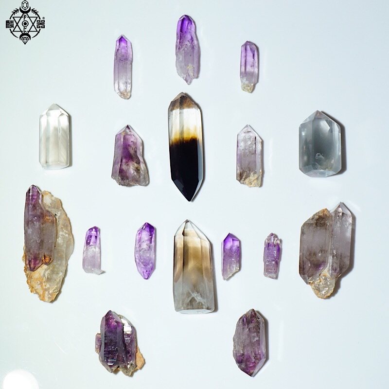 Natural Madagascar purple mineral specimen mineral jewelry design is new