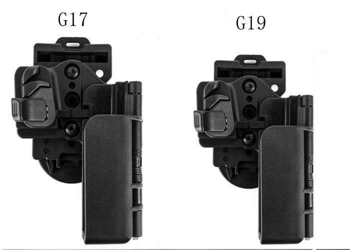 Cross-border outdoor GLOCK1719 quick pull sleeve loading G17 G19 waist sleeve waist hanging Glock