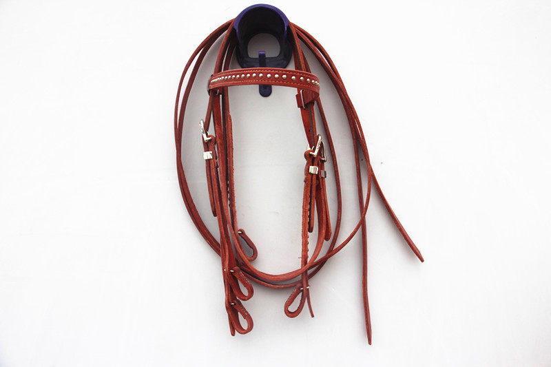Full Cow Leather Brown Western Water Le Reins Rope Suit Equestrian Horses Equipped 2016 With 2016 New Decorations