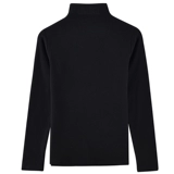 Двусторонная бархатная приятная телу утепленная футболка, высокий воротник