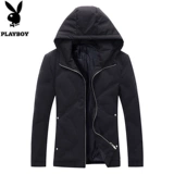 Playboy, пуховик для отдыха с пухом, демисезонная удерживающая тепло куртка, увеличенная толщина, для мужчины среднего возраста