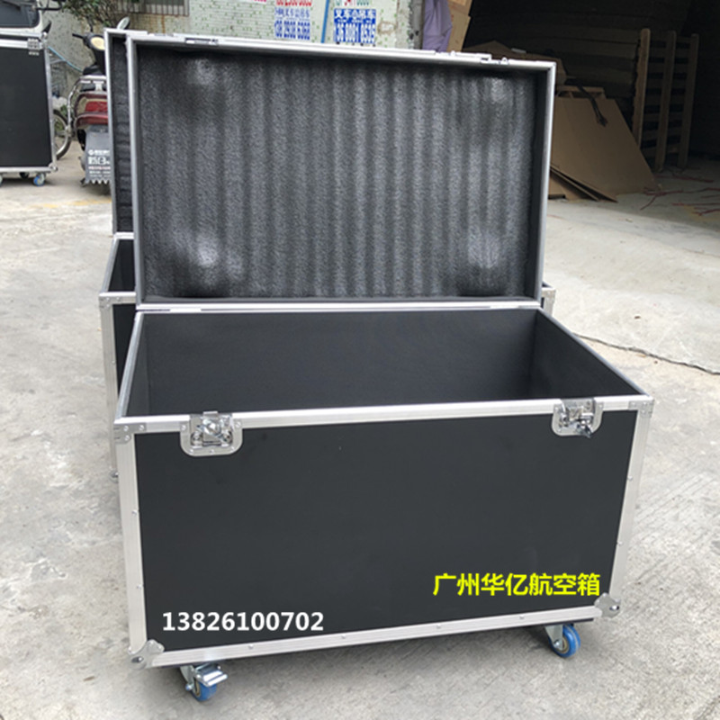 Customized audio wire aviation cabinet transportation exhibition instrument seismic display screen aluminum alloy toolbox thickening