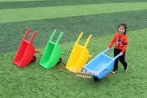 Sentong single-wheeled stroller toy kindergarten single-wheeled stroller childrens dump truck plastic balance car thickened model