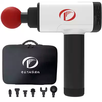 Tfeel fascia gun massage relaxing device tendon gun deep muscle physiotherapy device grab white professional version no