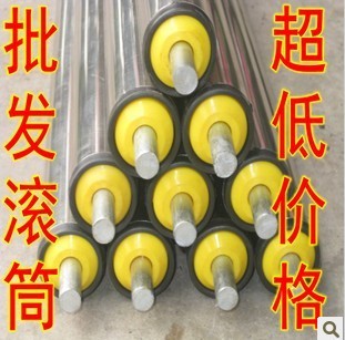 Stainless steel unpowered roller galvanized roller depository rolls 25-38-50-60-76 assembly line accessories