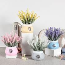 Fake flower simulation Nordic hipster silk flower living room decoration table decoration next to the TV series