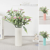 Office dressing table bedroom bathroom hipster ornaments ceramic vases floral decorative flowers green plant flower basin