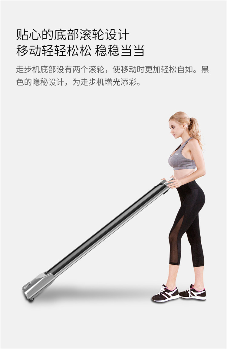 Ju Kang mini máy đi bộ mô hình hộ gia đình nhỏ và máy chạy bộ trong nhà sốc âm thầm máy chạy bộ gấp phẳng - Máy chạy bộ / thiết bị tập luyện lớn máy chạy bộ taisodo