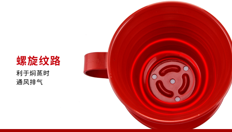 Hero tay lọc cà phê cốc nhỏ giọt lọc bằng thép không gỉ lọc cà phê thủy tinh chia sẻ thiết bị nồi phin pha cafe inox lớn