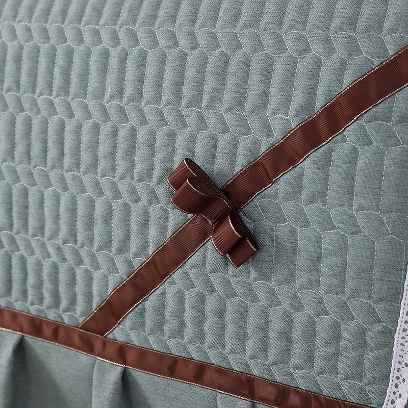 Vỏ bọc đầu giường trọn gói Phong cách Châu Âu cộng với túi mềm cotton 1.5m1.8m2.0m - Bảo vệ bụi
