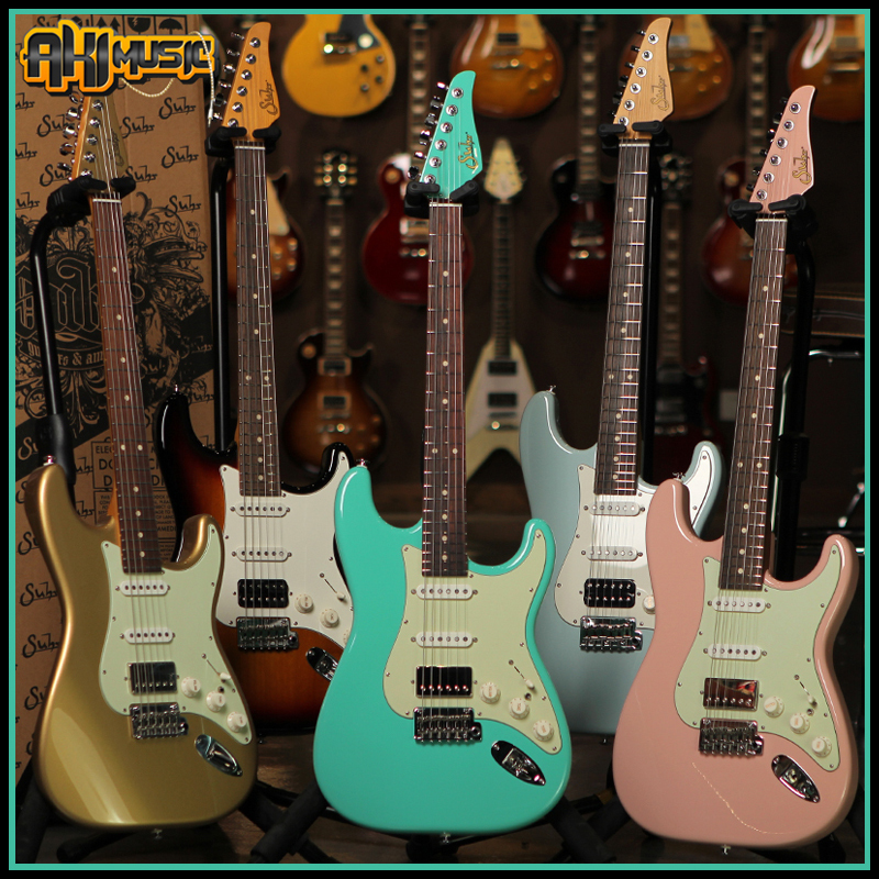 Beijing Qiuyin Suhr Classic S Vintage/Asato Tele Single and Double Limited Edition Electric Guitar