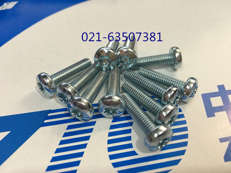 M4M5M6 Plated Blue White Zinc Pan Head Neplum Screws 8 8 Grade GB2672 Upper Marinades Anti-Plum Plum Screws