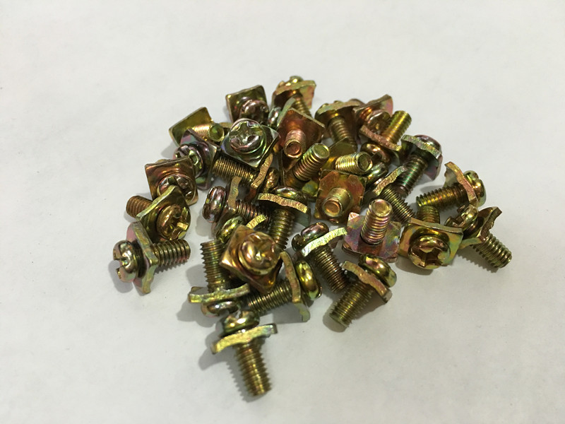 With square cushion two combined screw square tile cushion combined screws M3 5 * 6 8 (8 * 7) M3X6 (6X6) color