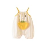 Детская летняя тонкая пижама, боди для новорожденных, летняя одежда, эффект подтяжки