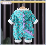 Детский двухэтажный демисезонный динозавр, боди, весенний комбинезон для новорожденных для выхода на улицу