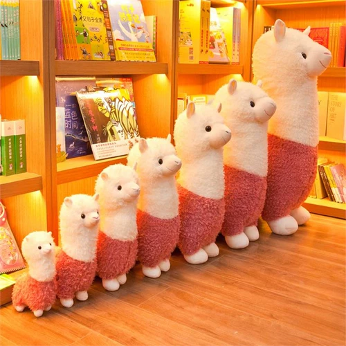 Плюшевая альпака, тряпичная кукла