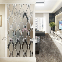 Modern art glass European-style screen aisle double-sided porch background wall bathroom cabinet sofa partition light transparent photocopy