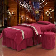 Hàn Quốc tinh khiết bông denim bedspread vẻ đẹp thẩm mỹ viện dành riêng SPA giường massage bìa làm bằng tùy chỉnh bông - Trang bị tấm