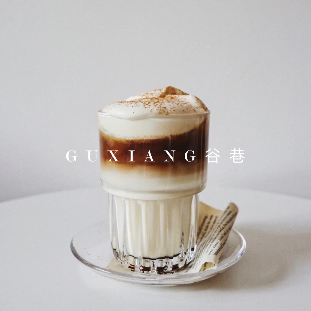 ins can stack Aussie white coffee cup ice american cold cutie with iron raffin cup glass cup drink juice cup flower tea cup