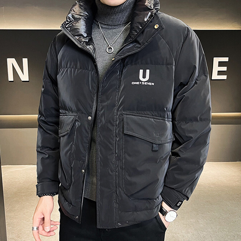 Paul's high-end anti-season Jiaxing down jacket men's short stand-up collar winter 2022 new trendy brand winter coat