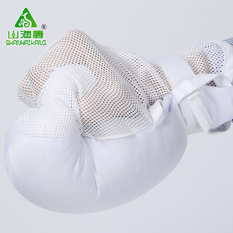 Anti-pull tube restraint gloves old man anti-scratching and self-injury wrist fixing restraint with strap soft and breathable