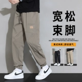 Летние повседневные брюки, осенние спортивные штаны, свободный крой, в американском стиле, подходит для подростков