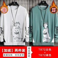 T872 White [добавить бархат]+T872 зеленый [плюс бархат]