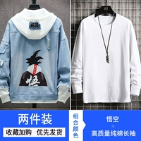 Высококачественный хлопковый лонгслив