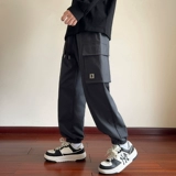 Штаны, летние повседневные брюки, оверсайз, подходит для подростков