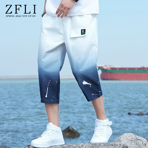 Летние шелковые шорты, штаны для отдыха, подходит для подростков, свободный прямой крой