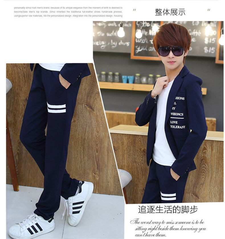 Costume homme en coton pour automne - Ref 1556552 Image 17