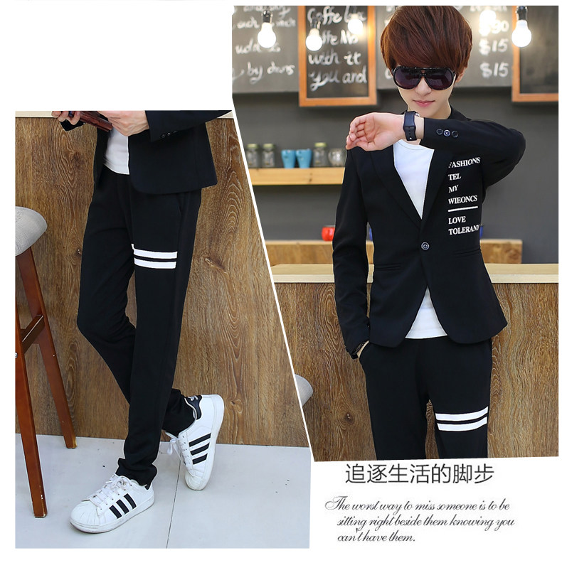 Costume homme en coton pour automne - Ref 1556552 Image 24