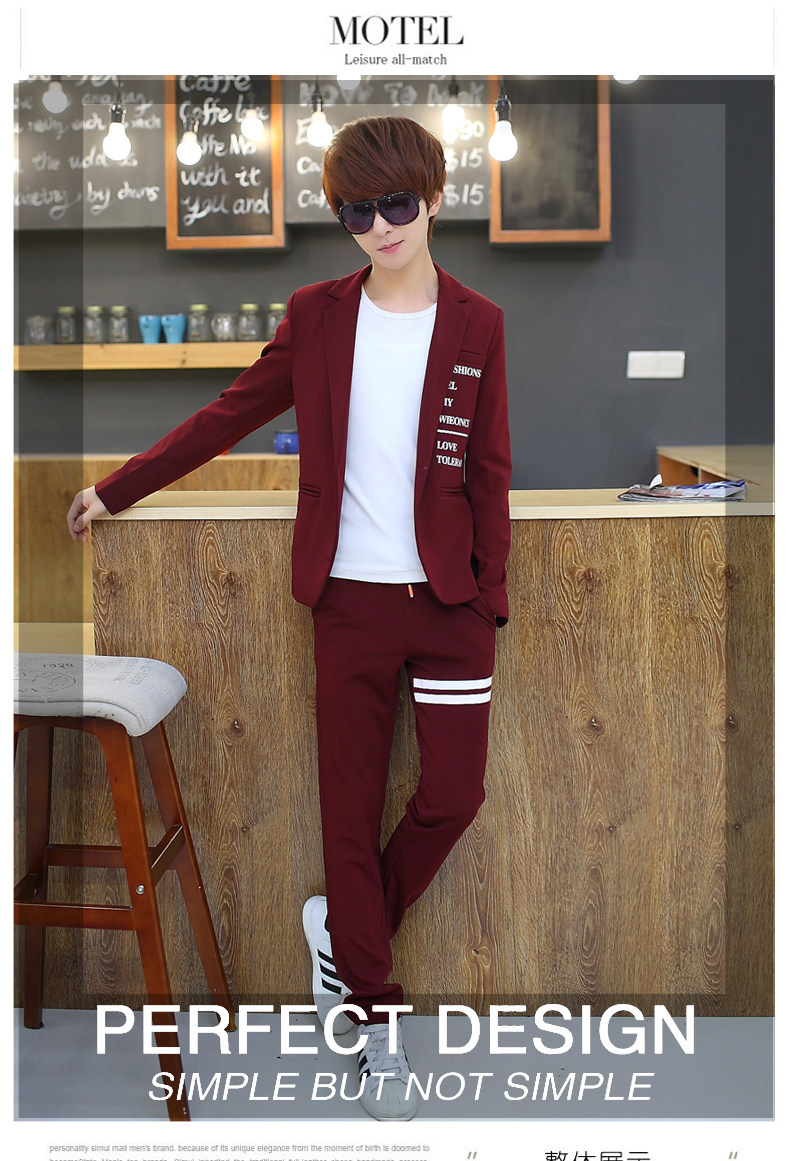 Costume homme en coton pour automne - Ref 1556552 Image 19