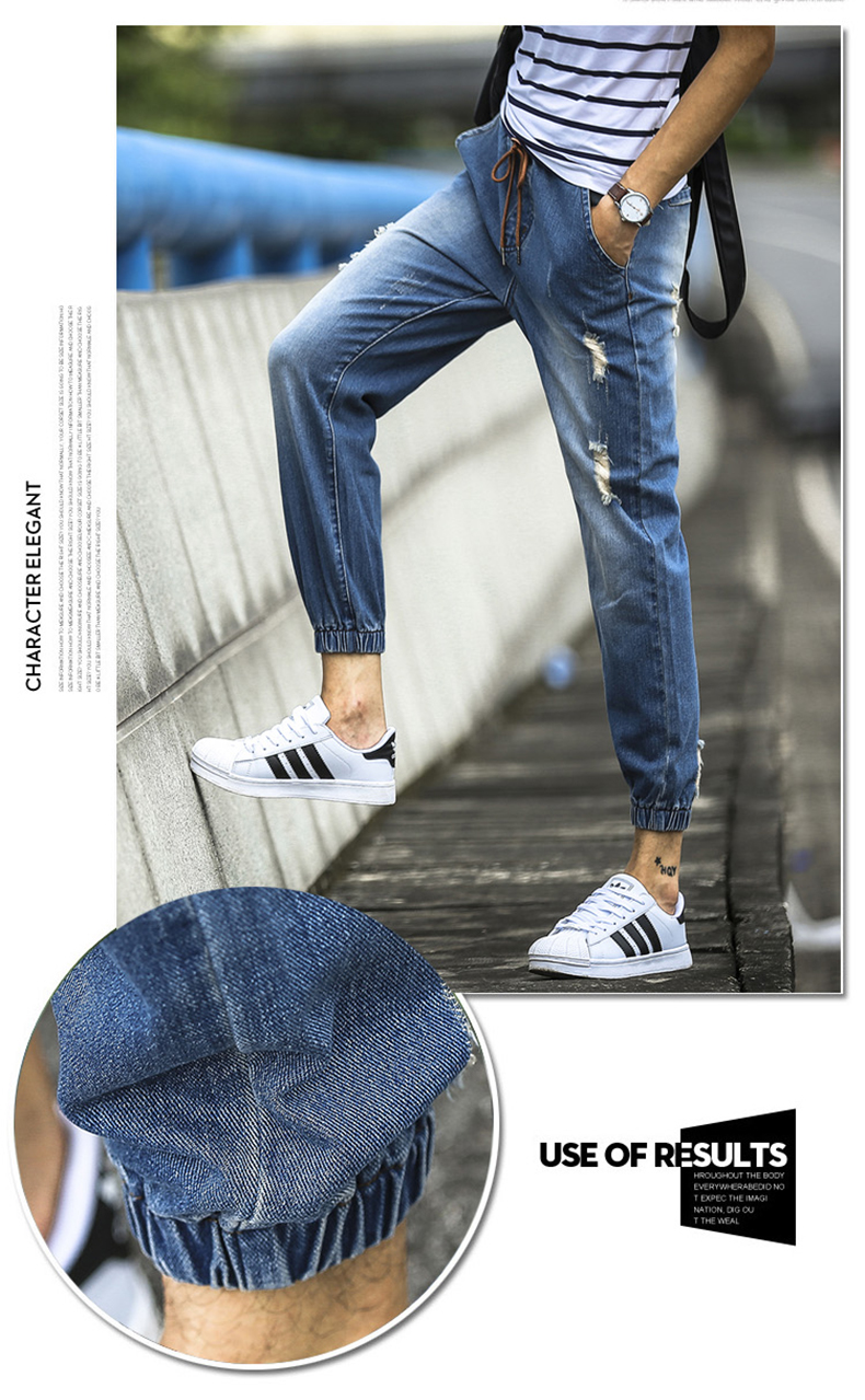 Jeans pour adolescent Sarouel en coton pour automne - Ref 1468797 Image 18