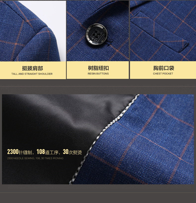 Costume homme en polyester pour Quatre saisons - Ref 1556938 Image 11