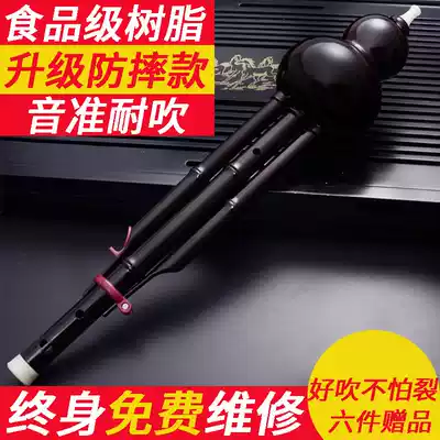 Hulusi resin for primary school students cucurbit adult c adjustment beginners children drop B regulation anti-fall gourd Silk