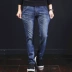 Mùa xuân 2019 mới quần jeans co giãn nam thanh niên quần lọt khe dài quần dài phiên bản Hàn Quốc của quần áo nam triều - Quần jean