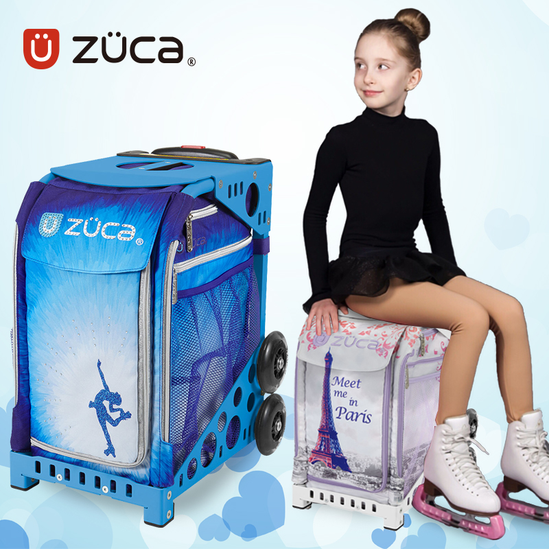 USA zuca children's shoe bag trolley case Figure skating shoe bag Roller skating shoe bag skate shoe bag