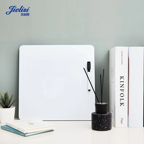 杰丽斯 Магнитная белая доска Pattipure Iron Office Письмо Написание Учебное поступление на рабочем столе детская белая доска Blackboard Коммерческая висящая моделирование мебели Учебное на стенах наклеиль